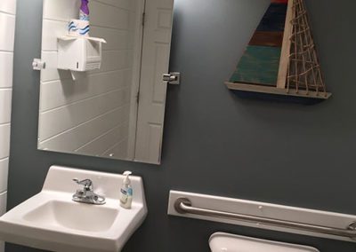Washroom at QC Dental Docs, P.C.